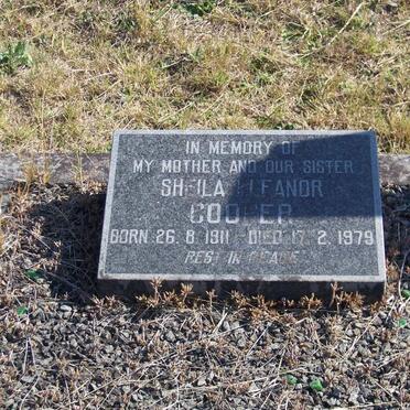 COOPER Sheila Eleanor 1911-1979