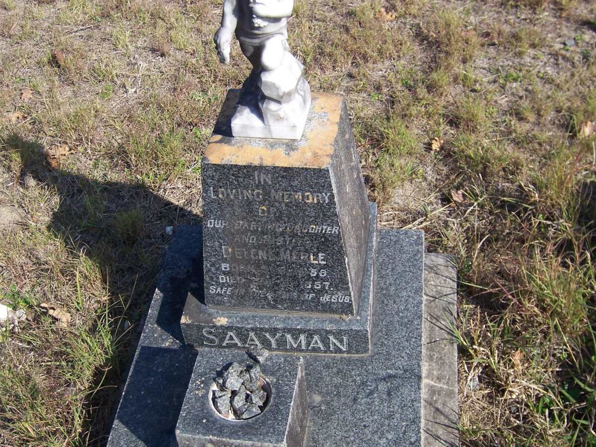 SAAYMAN Delene Merle 1955-1957