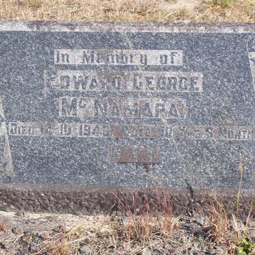 McNAMARA Edward George -1949