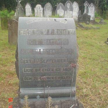 RICHTER Caroline nee HARTWIG 18??-1935