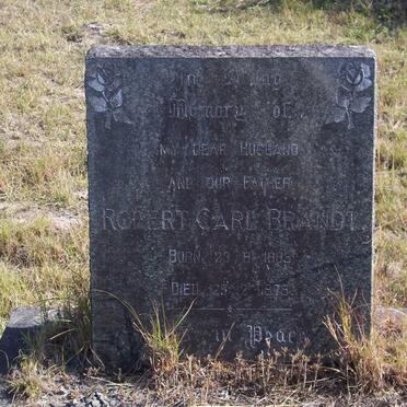 BRANDT Robert Carl 1883-1973