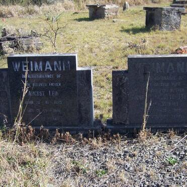 WEIMANN August Leo 1893-1986 &amp; Anne Charlotte MISKIN -1969
