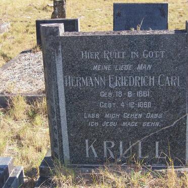 KRULL Hermann Friedrich Carl 1881-1960