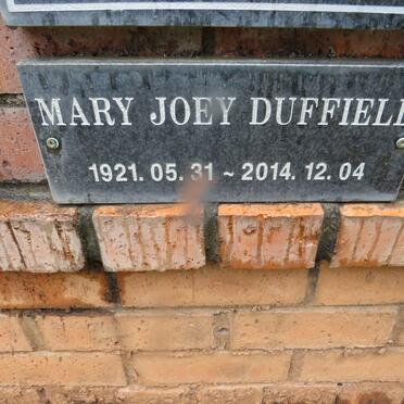 DUFFIELD Mary Joey 1921-2014