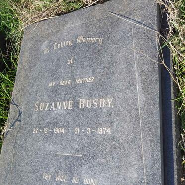 BUSBY Suzanne 1904-1974