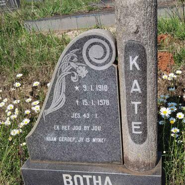 BOTHA Kate 1918-1978