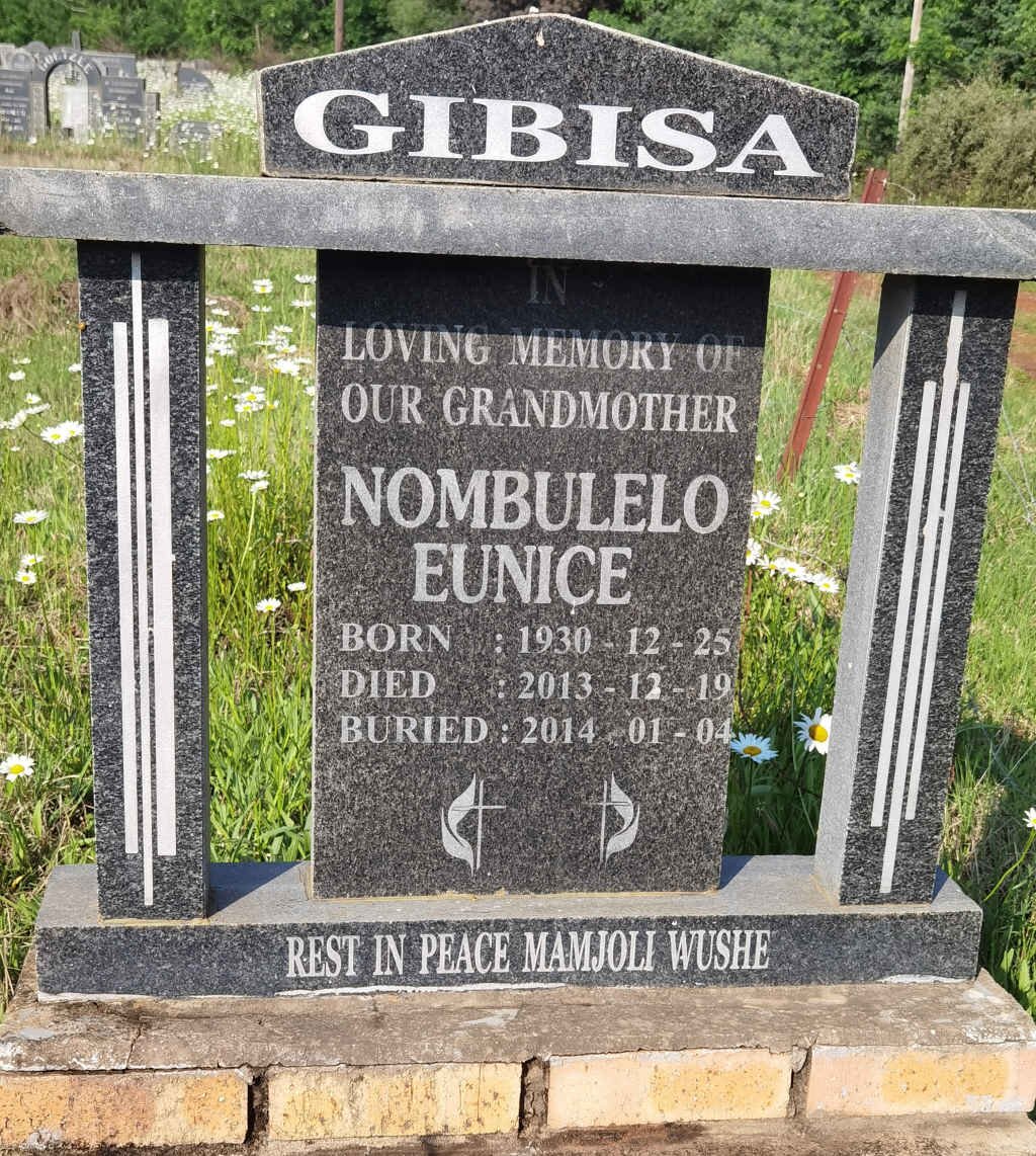GIBISA Nombulelo Eunice 1930-2013
