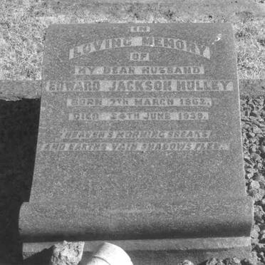 HULLEY Edward Jackson 1862-1939