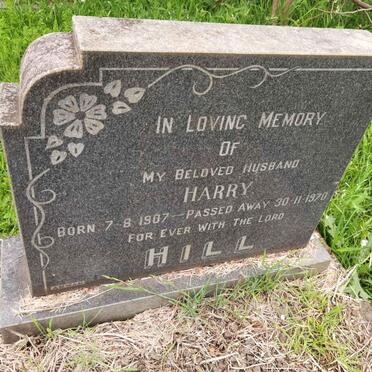 HILL Harry 1907-1970