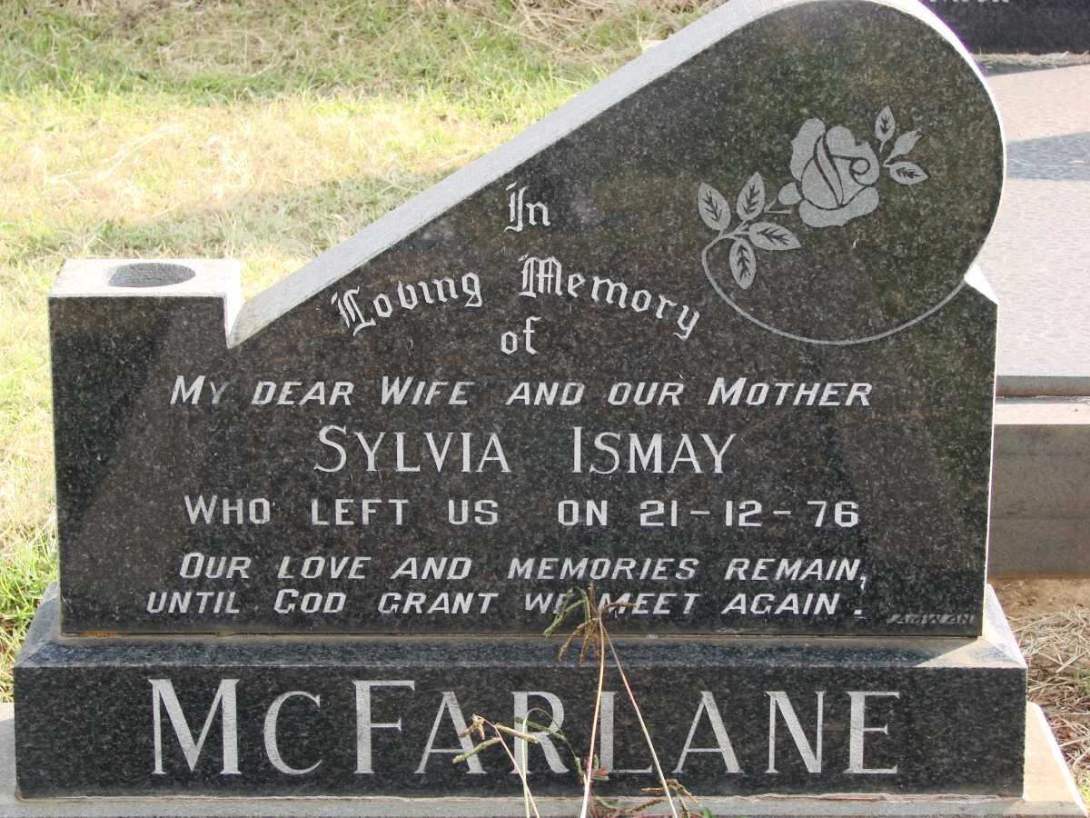 McFARLANE Sylvia Ismay -1976