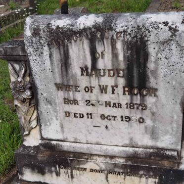 ROCK Maude 1879-1930