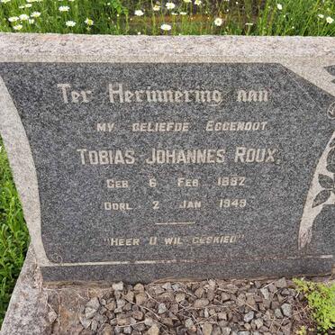 ROUX Tobias Johannes 1882-1949