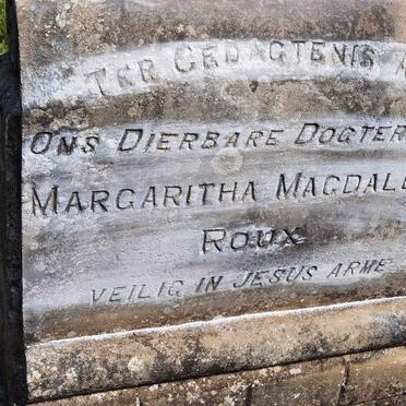 ROUX Margaritha Magdalena