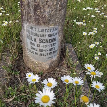 SCHENK Nola 1952-1953