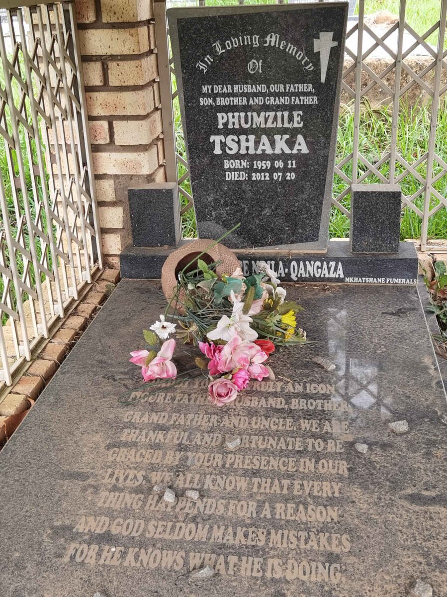 TSHAKA Phumzile 1959-2012