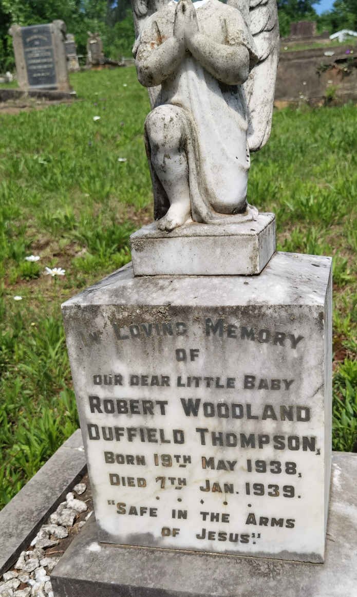 THOMPSON Robert Woodland Duffield 1938-1939