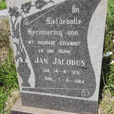 VENTER Jan Jacobus 1931-1984