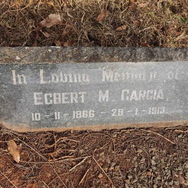 GARCIA Egbert M. 1866-1913