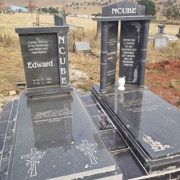 NCUBE Edward 1932-1991 &amp; Mathemba Olivia 19??-2021