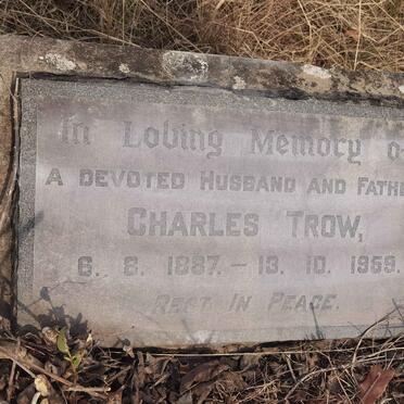 TROW Charles 1887-1959
