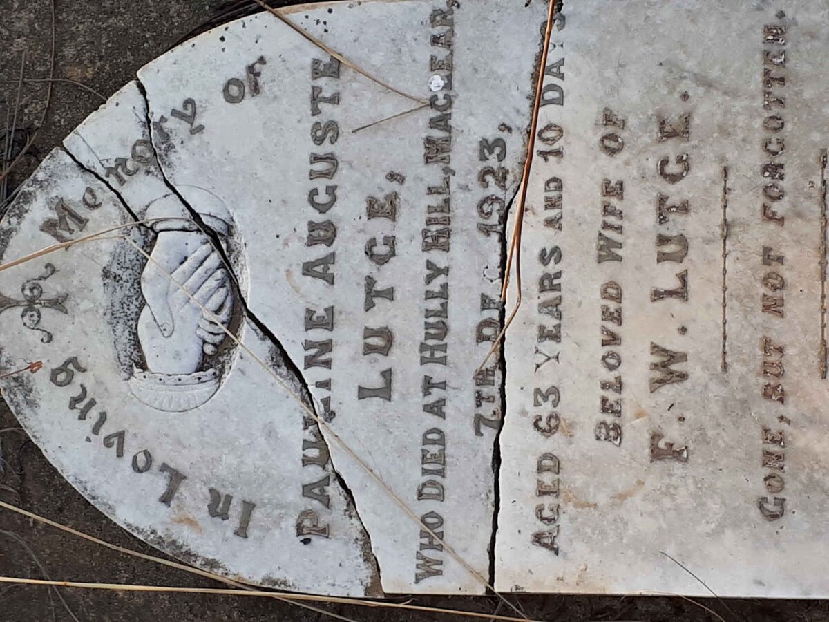 LUTGE Pauline Auguste -1923