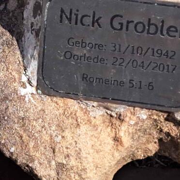 GROBLER Nick 1942-2017
