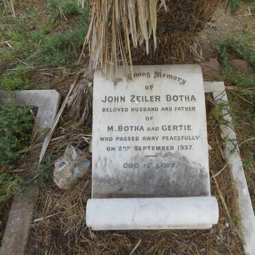 BOTHA John Zeiler -1937