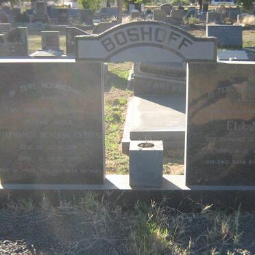 BOSHOFF Stephanus Hendrik Petrus 1911-1968 &amp; Ella BARNARD  1914-1978