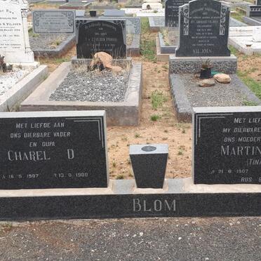 BLOM Charel D. 1907-1988 &amp; Martina C. 1907-1964
