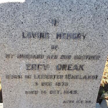 CREAK Percy 1879-1945