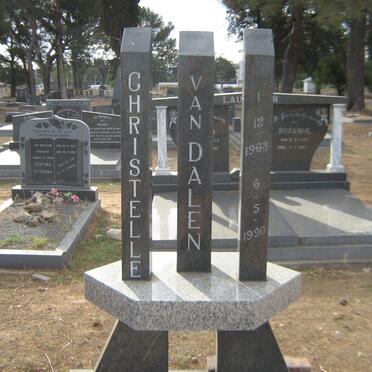 DALEN Christelle, van 1968-1990