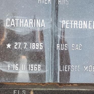 ELS Catharina Petronella 1895-1968
