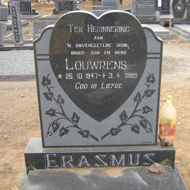 ERASMUS Louwrens 1947-1989