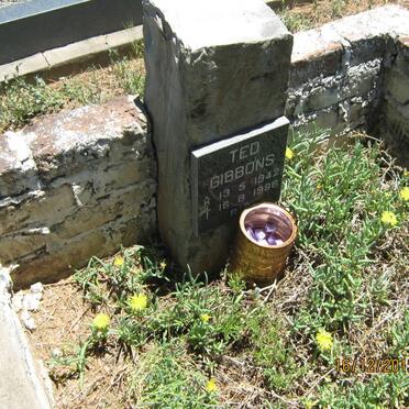 GIBBONS Ted 1942-1996