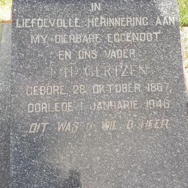 GERTZEN J. H. 1867-1946
