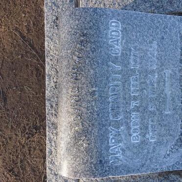 GADD Mary Charity 1874-1945