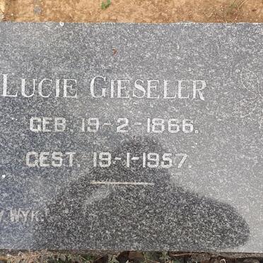 GIESELER Lucie 1866-1957