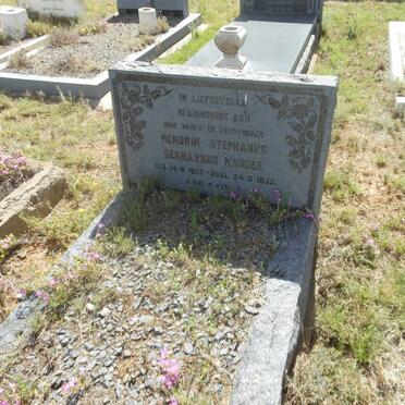 KRUGER Hendrik Stephanus Gerhardus 1857-1952