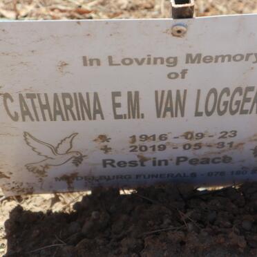 LOGGERENBERG Catharina E.M., van 1946-2019