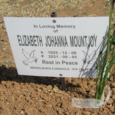 MOUNTJOY Elizabeth Johanna 1925-2021