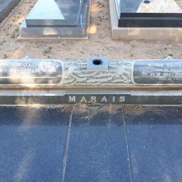 MARAIS Hendrik Jacobus 1904-1972 &amp; Maria da Gloria DE VILLIERS 1903-1971