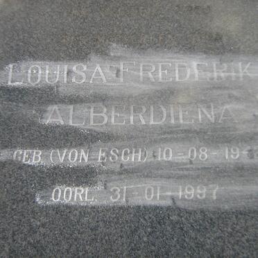 MEYER Stephanus Johannes 1936- &amp; Louisa Frederika Alberdiena VON ESCH 1942-1997