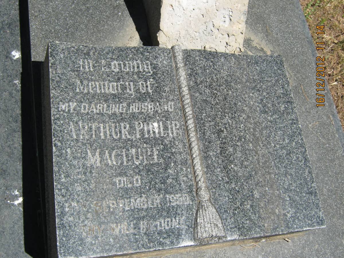 MACLURE Arthur Philip -1950