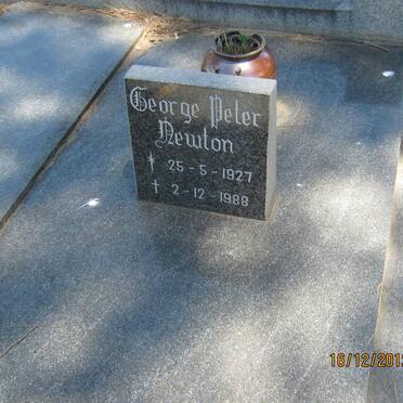 NEWTON George Peter 1927-1988