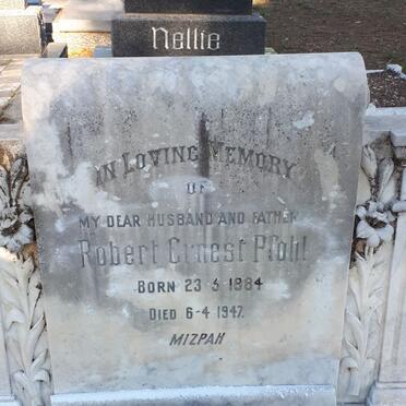 PFOHL Robert Ernest 1884-1947