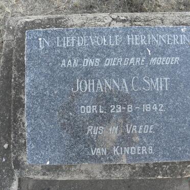 SMIT Johanna C. -1942
