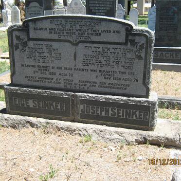 SEINKER Joseph -1938 &amp; Eige -1938
