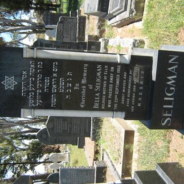 SELIGMAN Abel Willie -1960 :: SELIGMAN Bella -1968 :: SELIGMAN Ellie 1913-1982