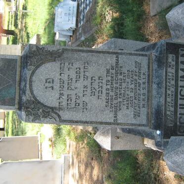 SCHUCHMAN Samuel David -1919