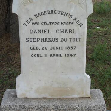 TOIT Daniel Charl Stephanus, du 1857-1947